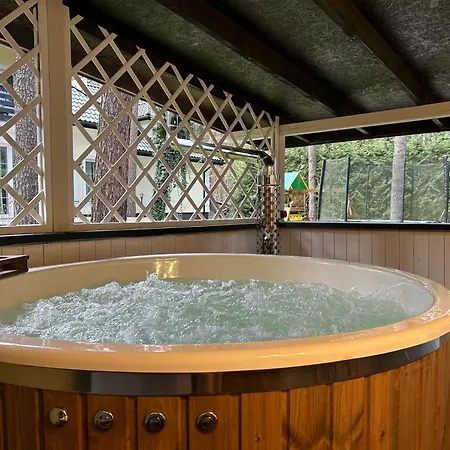 Comfortable 4 Bedroom Outdoor Wood-fired Sauna Warsaw Magdalenka