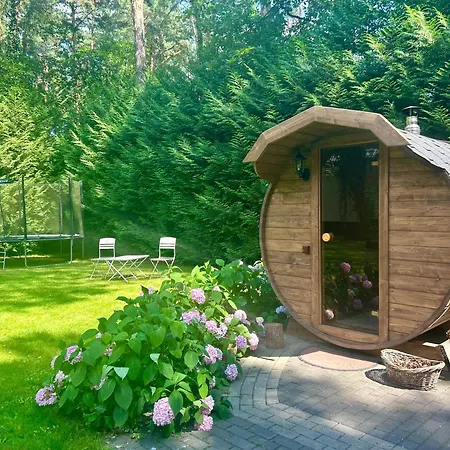 Comfortable 4 Bedroom Outdoor Wood-fired Sauna Warsaw * Magdalenka